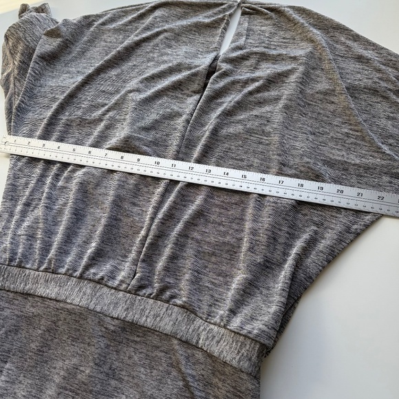 WHBM Marled Knit Dress Heather Grey Size Small - Picture 9 of 11